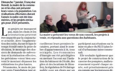 Arrivée prochaine d’un médecin et économies d’énergie au programme