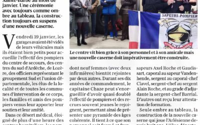 Les sapeurs-pompiers dans l’attente d’une nouvelle caserne