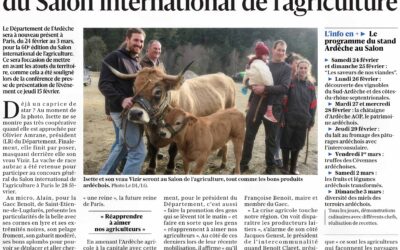 Isette et son veau Vizir, futures stars du Salon international de l’agriculture