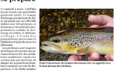L’ouverture de la pêche se prépare