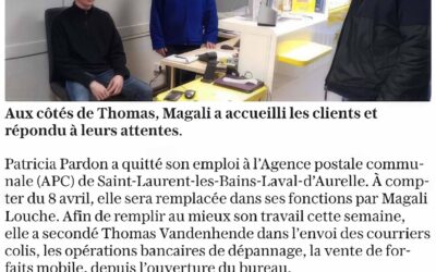 La future employée de Saint-Laurent-les-Bains se forme
