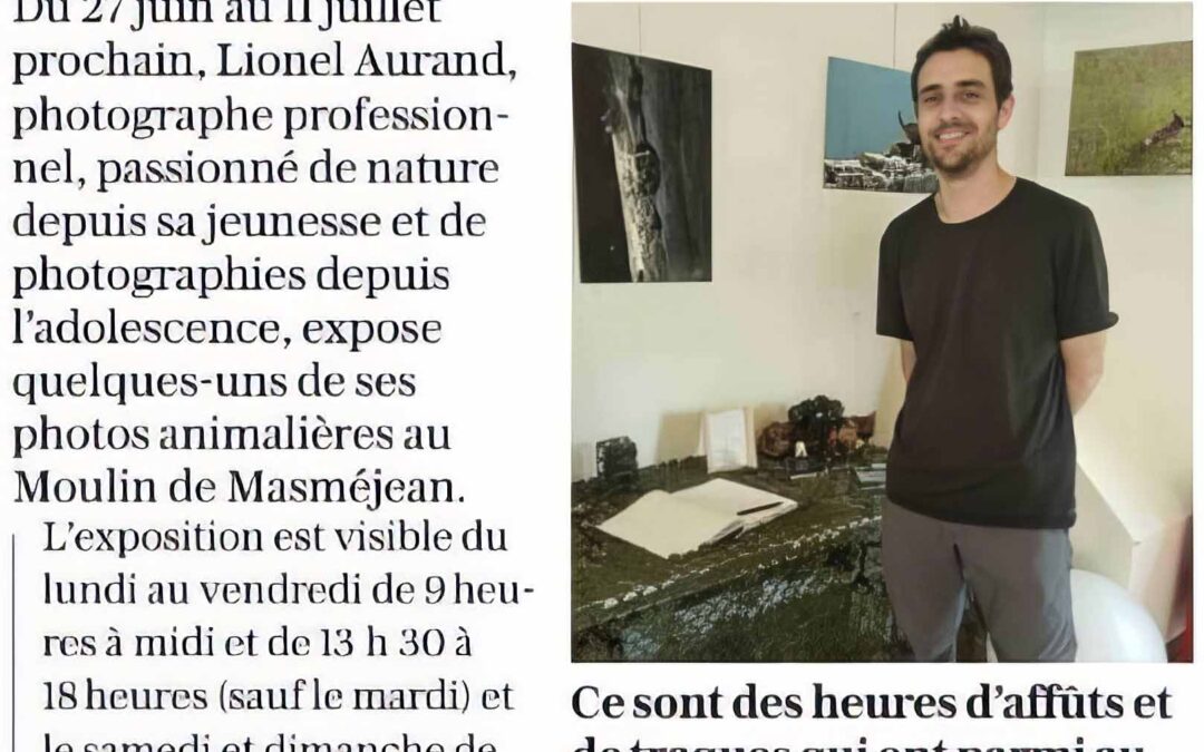 Une exposition de photos animalières à voir jusqu&rsquo;au 11 juillet
