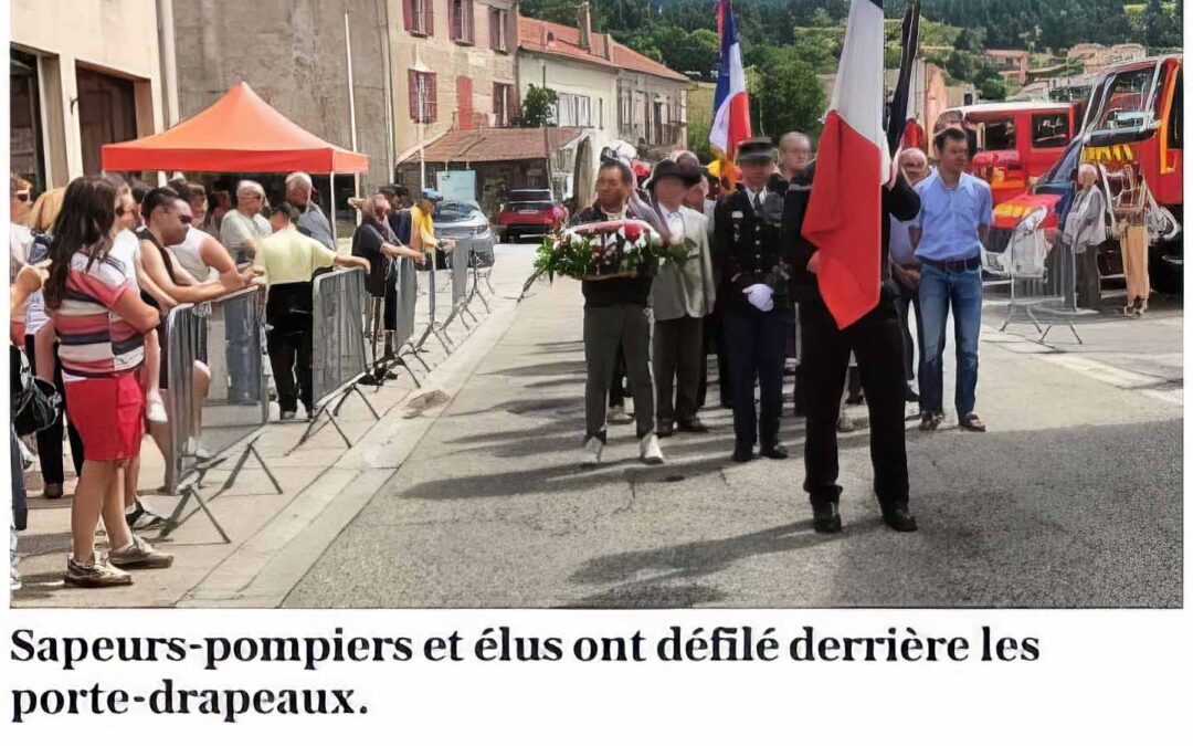 Un défilé dans le village pour le 14 juillet