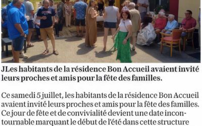 Habitat inclusif : c&rsquo;était jour de fête à la Résidence Bon Accueil