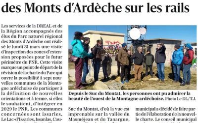 La nouvelle charte du PNR des Monts d&rsquo;Ardèche sur les rails