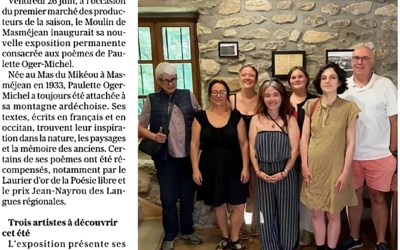 Le Moulin de Masméjean dévoile sa nouvelle exposition permanente