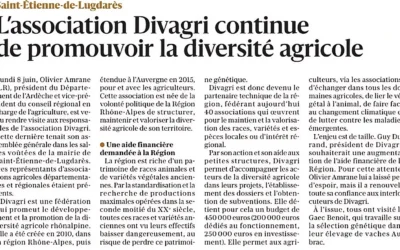 L’association Divagri continue de promouvoir la diversité agricole