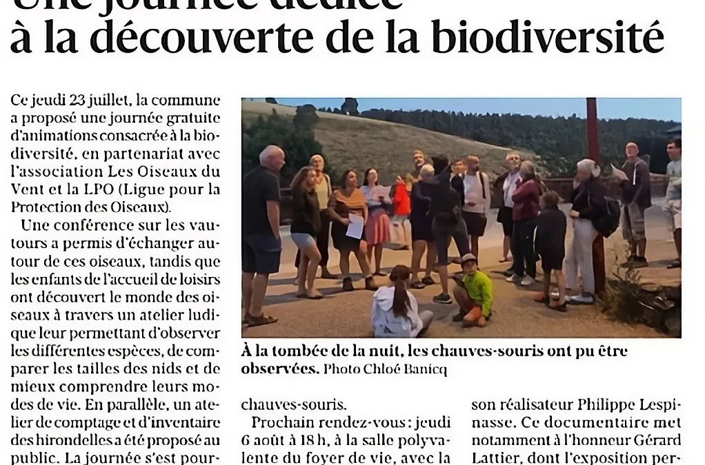 Une journée dédiée à la découverte de la biodiversité