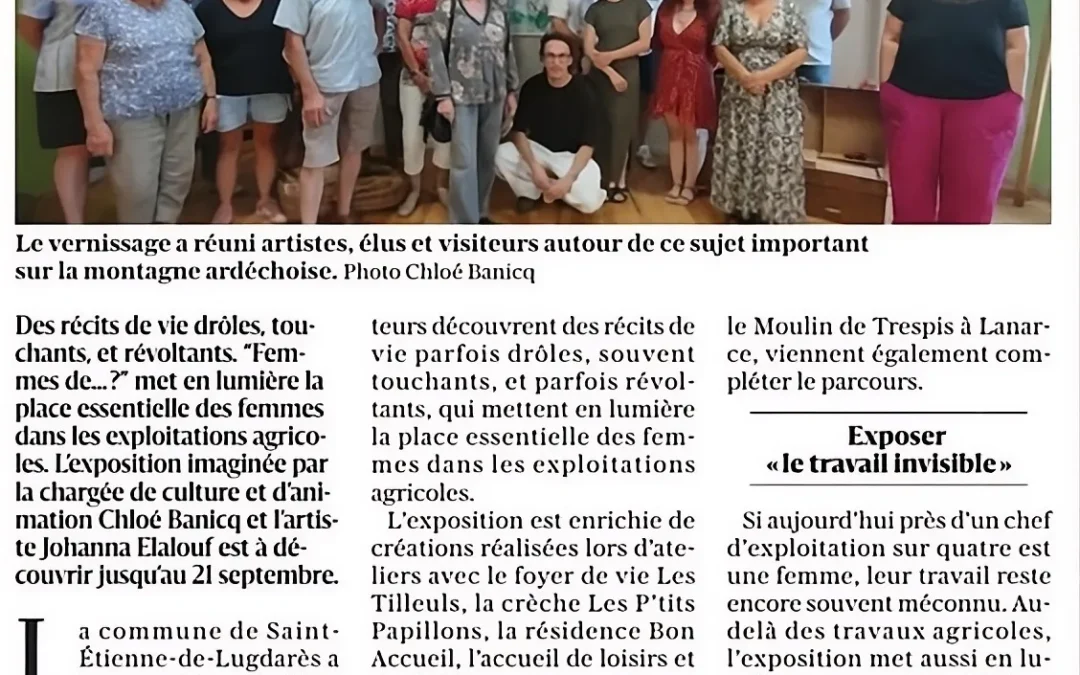 Une exposition rend (enfin) visible les femmes du monde agricole